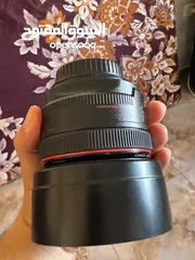  4 عدسة كانون 50mm 1.2