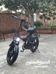  5 بسكليت كهربا عجل عريض نخب