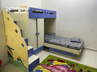  1 سرير اطفال للبيع 80 ريال