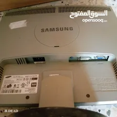  3 شاشة كمبيوتر سامسونج مستعملة قديمة