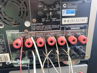  5 مضخم صوت نوع بايونير مسرح منزلي 7.1 Pioneer model VSX-D1011 نظام مسرح منزلي صوت محيطي