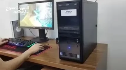  1 كمبيوتر تجميع للالعاب ولكافة الاستخدامات مستعمل بحاله ممتازه فحص مية بالمية Core i7 الجيل الرابع++++