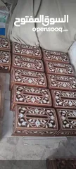  5 مطبقيات صدف بكافة الانواع و سكلات صدف بكافة الرسمات الدمشقية و الاردنية و جميع الرسمات الدولية
