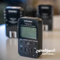  2 ‎ترجر للفلاشات YONGNUO E-TTL Triggers for Canon