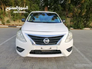  1 NISSAN SUNNY - 2019 - GCC - SUPER CLEAN CAR