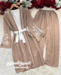  6 طقم ستاتي قطعتين فري سايز