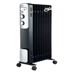  5 دفاية زيت من شركة MIDEA الاصليه