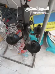  4 ثريات بأشكال مختلفة
