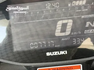  6 سوزوكي v strom 250 اسود بحالة الوكالة
