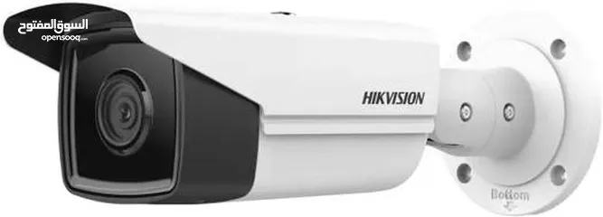 3 Hikvision 8 MP AcuSense Fixed Bullet Network Camera