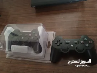  4 جهاز ps3 سوبر سلم معدل مش مفكوك ولا مصلح 500GB فل العاب + 2 أيادي ومع جميع اغراضه