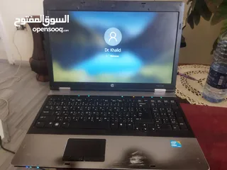  3 لابتوب كور اي 7 معه شاحن رقم شغال بلوصف