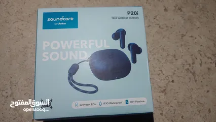  2 سماعة Anker P20i