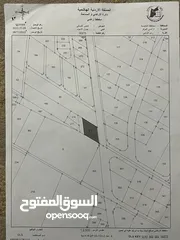  2 ارض تجاري معارض للبيع في رجم الشامي الغربي على شارع امامي 26 م وشارع خلفي 12 م واجهة 50 م دونمين