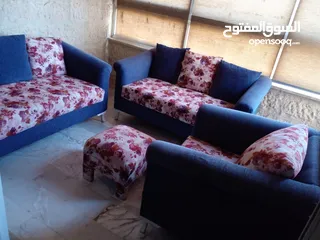  4 كنب تفصيل قماش 5 مقاعد
