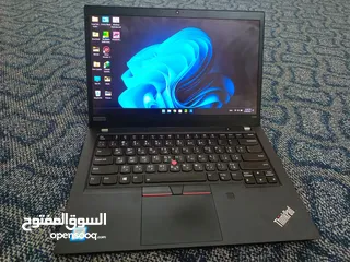  2 لابتوب لينوفو ثينك باد T490 / إنتل كور آي 7 الجيل 8 / الشاشة لمس  التواصل عبر الواتساب فقط
