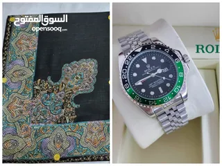  25 مصر نص ترمه مع ساعات VIGUERو ROLEX