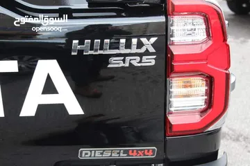  28 عداد زيرو هيلوكس Toyota Hilux 2023 لون اسود