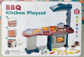  1 لعبة المطبخ مع عربة اللعبة الاكثر تفضيلا للفتيات