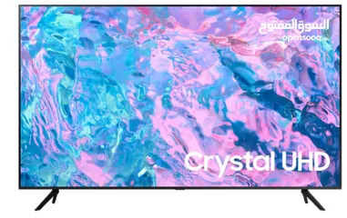 1 تلفزيون Crystal  سمارت فوركيه 65 بوصة CU7000 من سامسونج - 2023