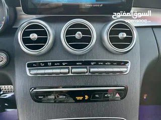  27 مرسيدس C200 AMG كت فتحة اسود 2019 بحالة الزيرو وارد المانيا مميزة