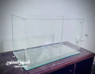  1 Glass aquarium tank