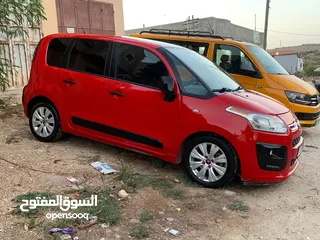  10 ستروين بيكاسو C3 موديل 2016غيار اتومتيك  ماتور 1600بنزين اصل برايفت فل اضافات فتحة سقف  بنوراما شرك