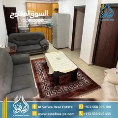  1 استديو غرفتين مفروش للايجار عين منجد قرب مشتل ابو شوشه