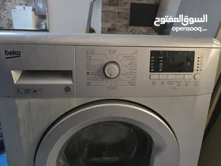  3 غساله بيكو 7-8 kg مستعمله نظيفه قليل الاستخدام بسعر مميز