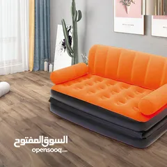  3 هذا كرسي قابل للنفخ يمكن استخدامه كسرير مفرد. This inflatable chair can be used as a single bed.
