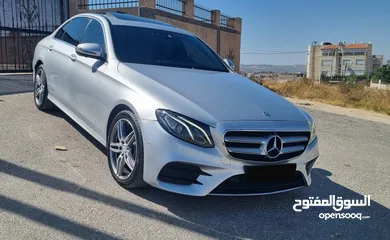  13 بحالة الوكالة  ++Mercedes Benz - E200 AMG - Full Option