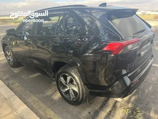  15 RAV 4 SE PRIME 2021 PLUG IN  للبيع او البدل.