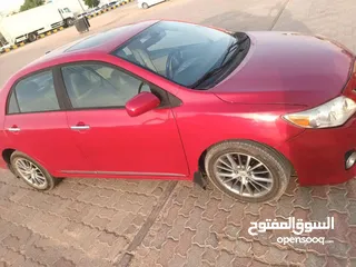  3 Toyota Corolla xle 2012