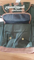  4 شنتة جديدة نخب اول backpack وارد اميركا لون جيشي حجم.كبير ضد الماء  مع جيبة داخلية لاب توب تستخدم لل
