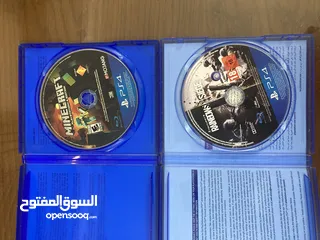  2 PS4 Slim (500 g) + Minecraft + Rainbow Six Siege