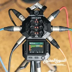  2 جهاز zoom h8 شبه وكالة
