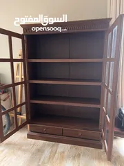  2 Wooden display cabinet￼