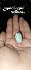  2 خواتم فضة مرصعة بأحجار كريمه اصليه