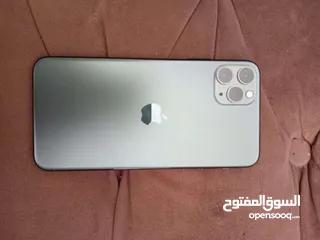  1 ايفون 11 برو ماكس بحاله ممتازه