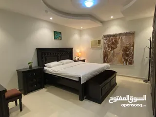  4 شقة مفروشة للايجار بحي الريان
