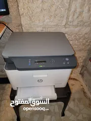  1 hp color laser mfp 178nw Printer  طابعة اتش بي  بحالة الوكاله بأقل من نصف السعر بداعي السفر