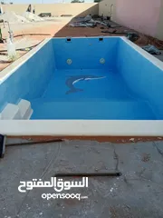  2 مسبح فايبر جلاس