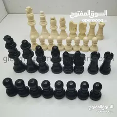  11 رقعة شطرنج رول جلد حجم كبير سهلة الطي