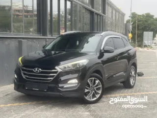  1 هونداي توسان 2018/17 بحالة الوكالة دهان شركة