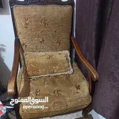  4 طقم كنب 10مقاعد  و سجادة مستعمل