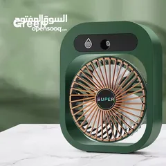  8 مع الحرّ... اجا وقتها مع هالشوب! مروحة مكتب USB من ساين كلوبس صغيرة الحجم، قوية الأداء وبتبردك