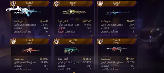  1 احساب فري فاير للبيع