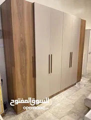  19 خزائن ملابس كفاله 5سنوات طابق واحد مع إمكانية تغير الون والمقاس
