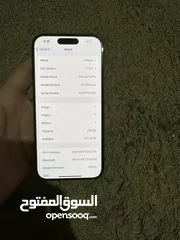  3 iPhone 15 pro 256G بحالة الوكالة