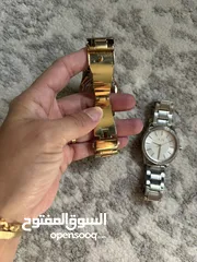  8 Michael Kors and Armani Exchange Women’s watches. Used but in good condition.